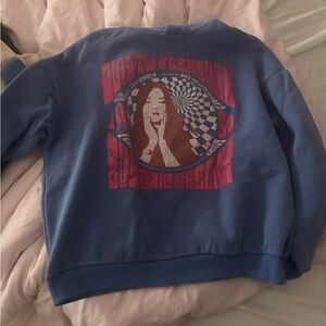 Edikted Women’s Blue Hoodie with Face